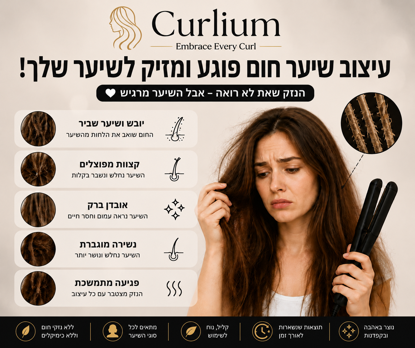תלתלים שחורים – ™Curlium