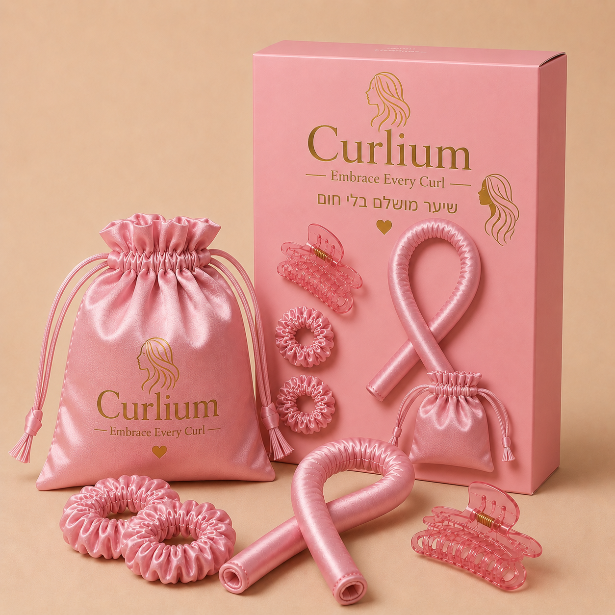 תלתלים ורודים – ™Curlium